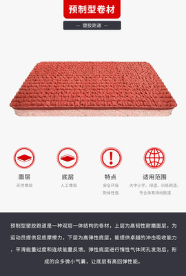 瑞邁品牌塑膠跑道解決方案 復合型與預制型跑道卷材，共創卓越運動場地